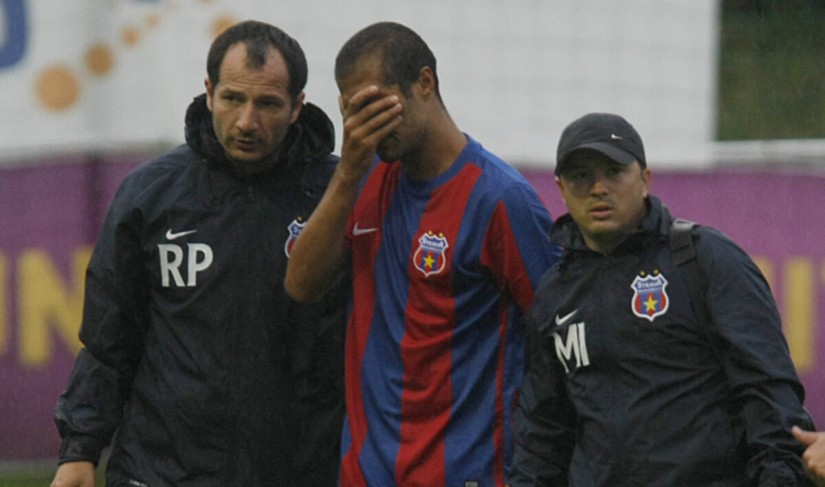 EXCLUSIV Geraldo are ruptură musculară şi stă pe tuşă minimum o lună şi jumătate