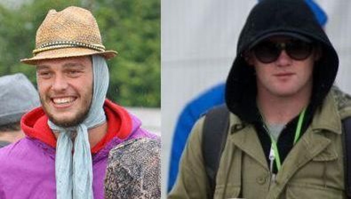 FOTO » Rivalii Carroll şi Rooney, undercover la festivalul de la Glastonbury