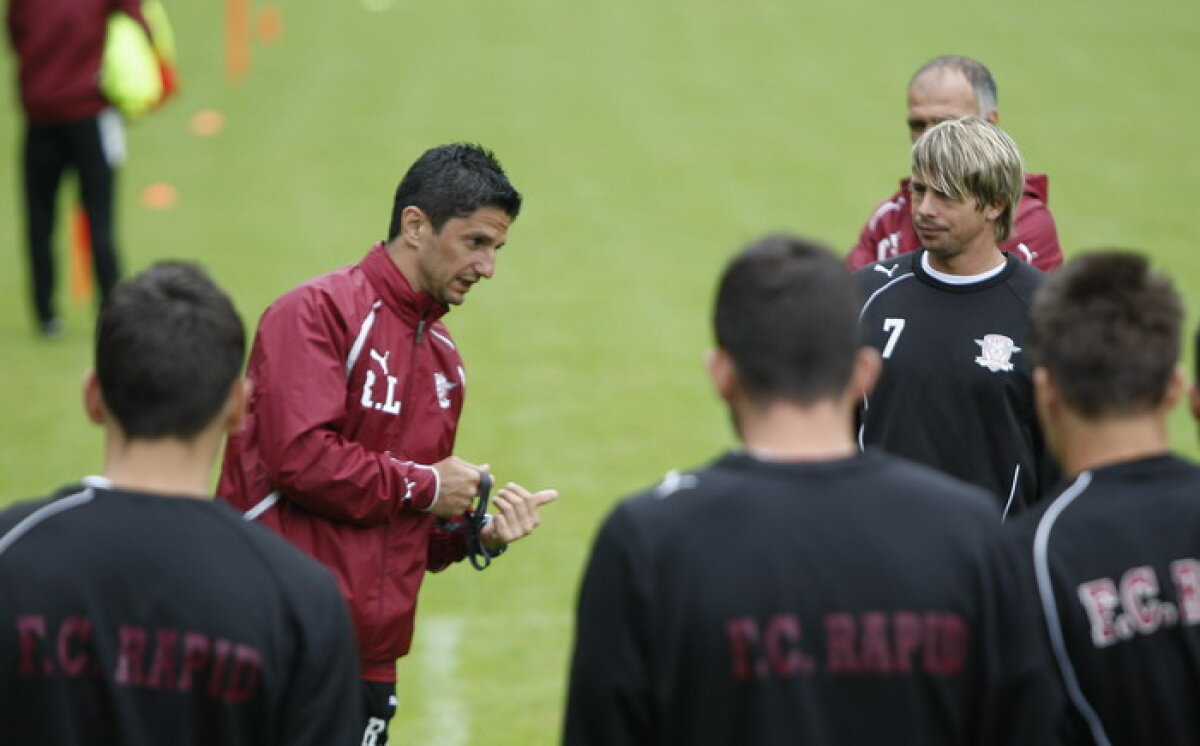 FOTO Rapidiştii s-au antrenat de ziua lor!