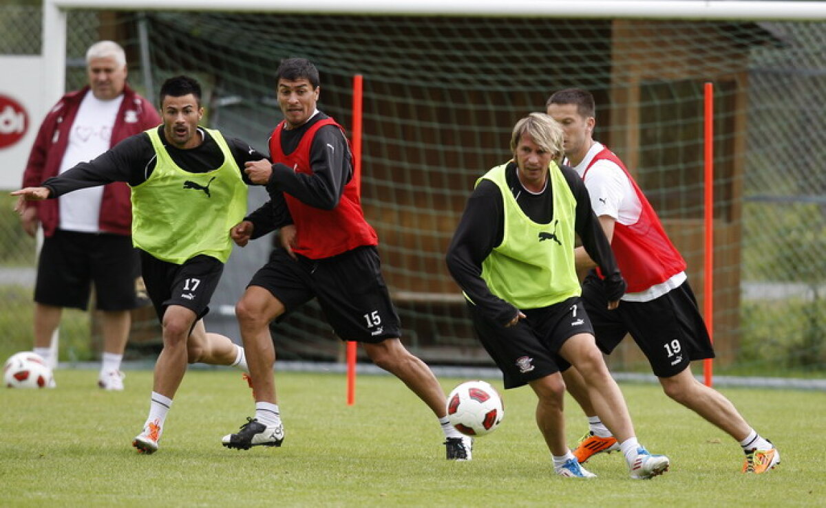 FOTO Rapidiştii s-au antrenat de ziua lor!