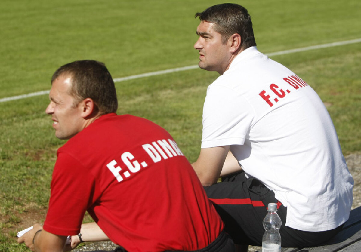 Ciobotariu a debutat cu dreptul pe banca alb-roşiilor. Dinamo - FK Trepca 4-0