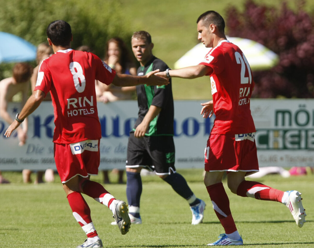 Ciobotariu a debutat cu dreptul pe banca alb-roşiilor. Dinamo - FK Trepca 4-0