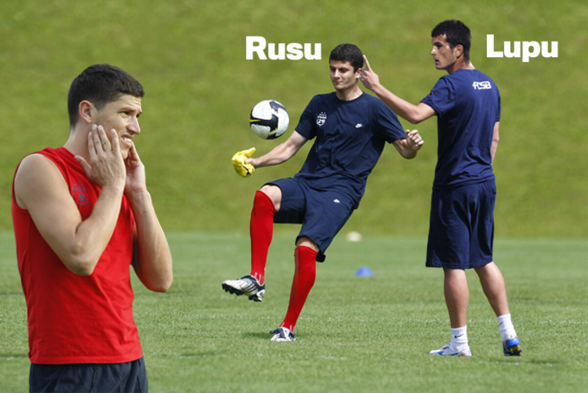 FOTO » Tănase nu-şi cunoaşte colegii :) Tu faci deosebirea între Lupu şi Rusu?