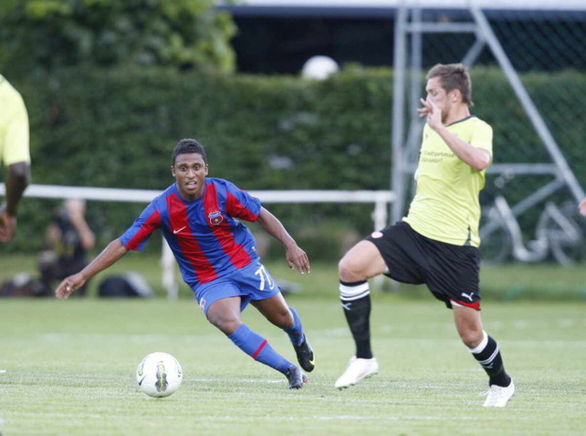 Steaua a încheiat primul stagiu din Austria cu un egal, 1-1 cu Fortuna Dusseldorf