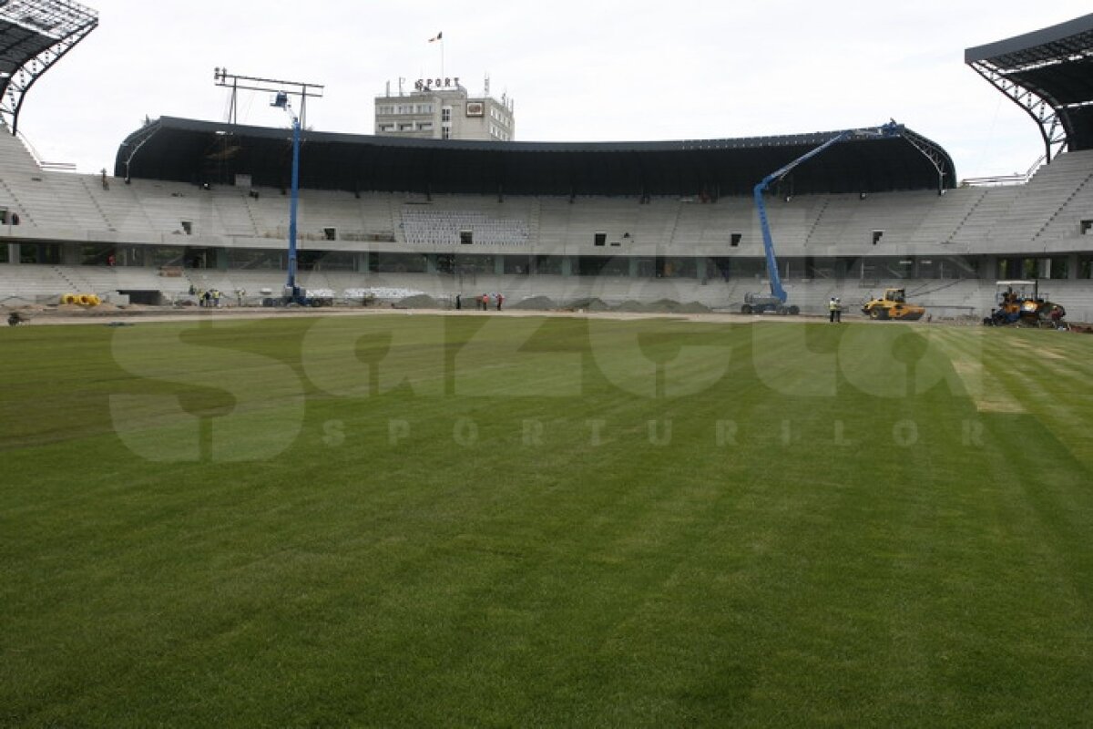 GALERIE FOTO ”Cluj Arena” va avea cel mai modern gazon din România » Modelul german