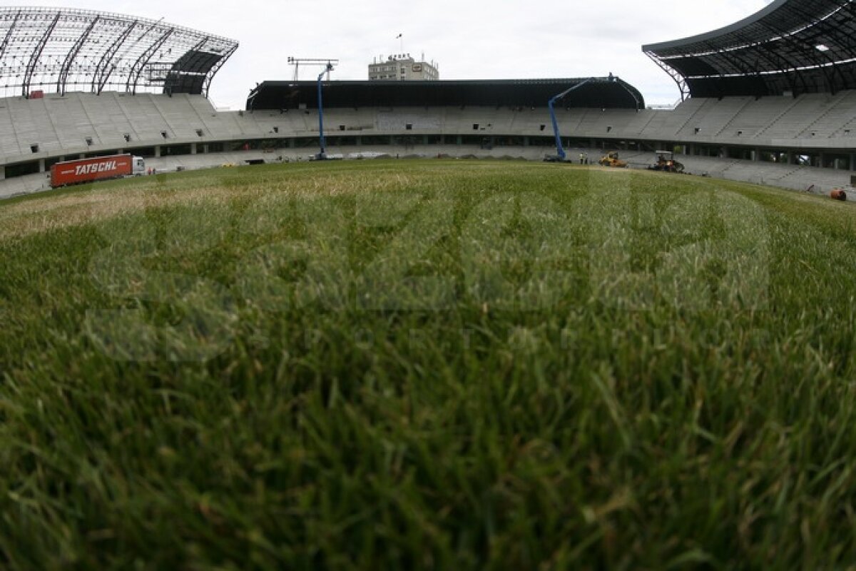 GALERIE FOTO ”Cluj Arena” va avea cel mai modern gazon din România » Modelul german