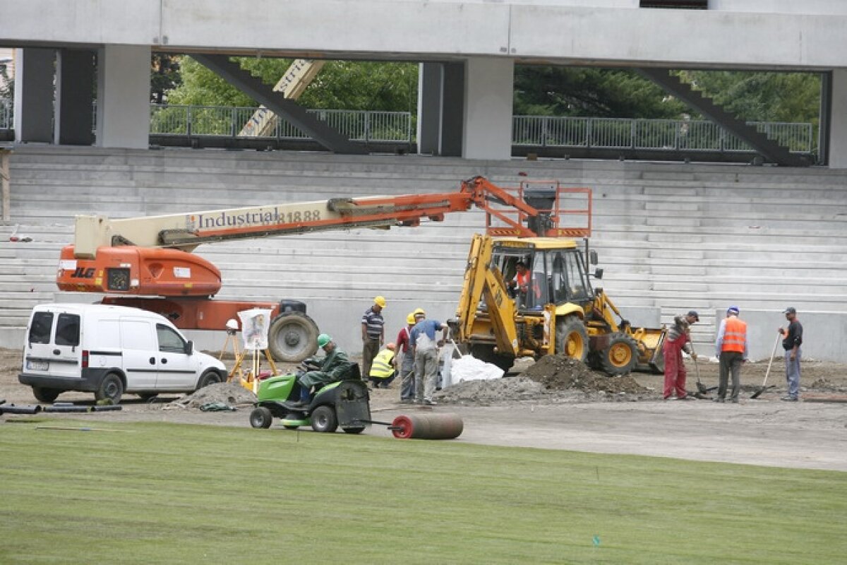 GALERIE FOTO ”Cluj Arena” va avea cel mai modern gazon din România » Modelul german