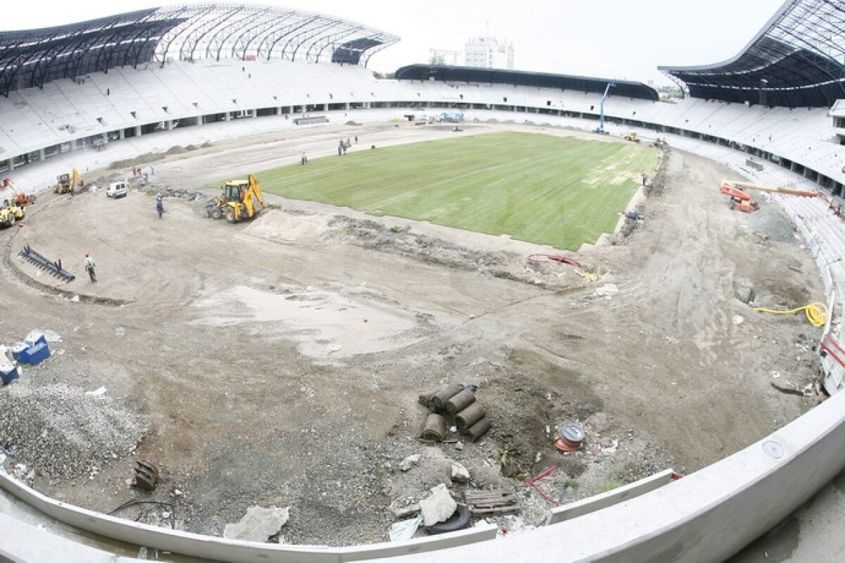GALERIE FOTO ”Cluj Arena” va avea cel mai modern gazon din România » Modelul german