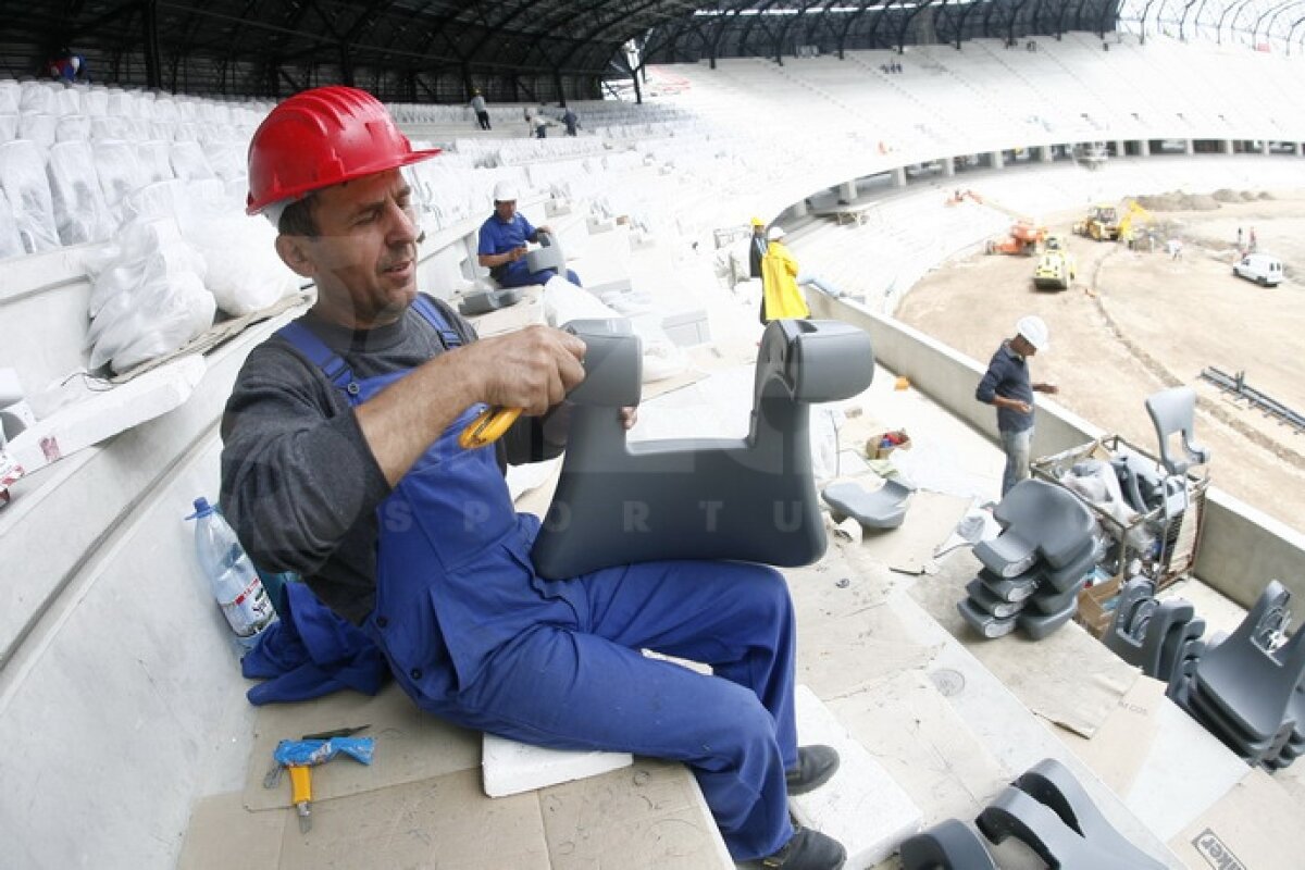 GALERIE FOTO ”Cluj Arena” va avea cel mai modern gazon din România » Modelul german