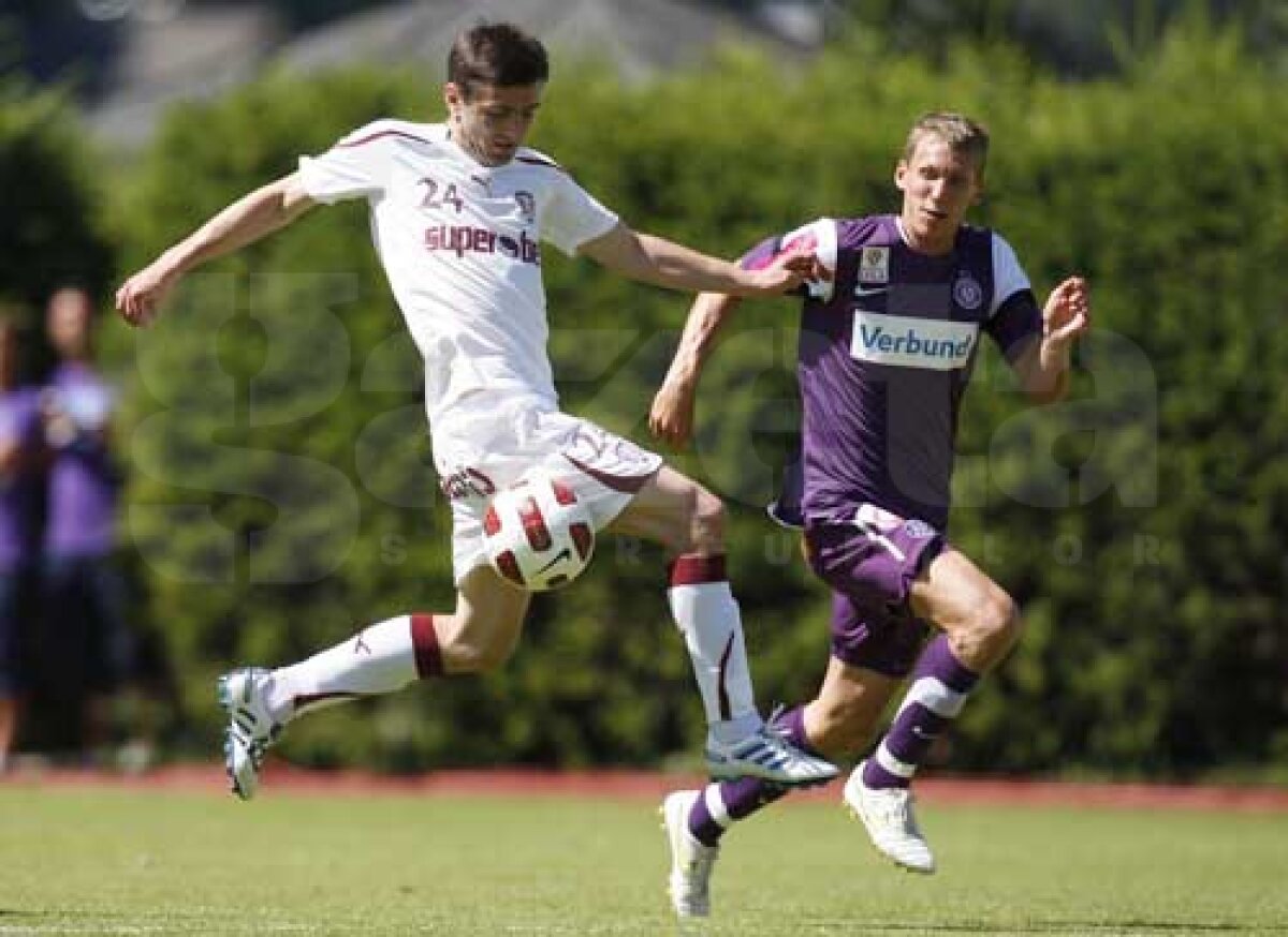 Surdu, cel mai bun om al Rapidului în meciul cu Austria Viena, 2-1