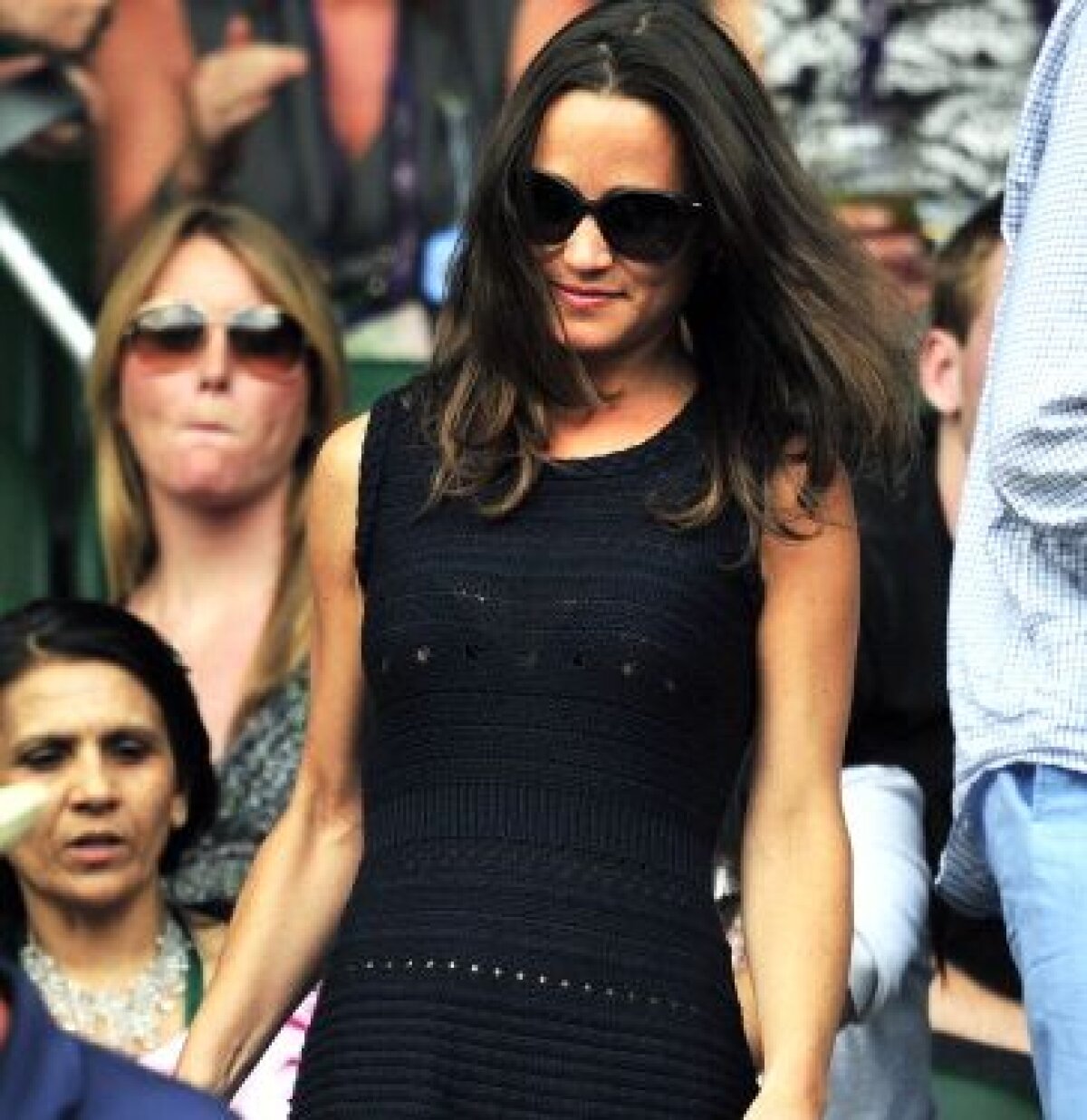 GALERIE FOTO » Pippa Middleton şi iubitele tenismenilor au atras toate privirile la Wimbledon!