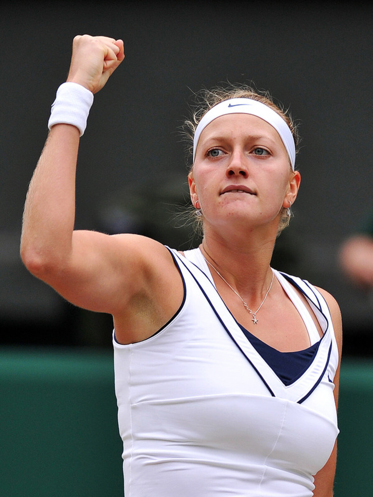 FOTO Petra Kvitova - Maria Şarapova, duelul blondelor din finala de la Wimbledon
