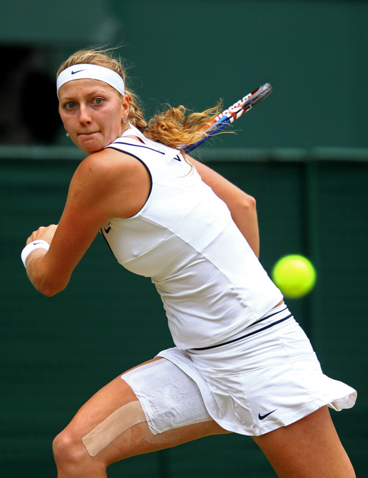 FOTO Petra Kvitova - Maria Şarapova, duelul blondelor din finala de la Wimbledon