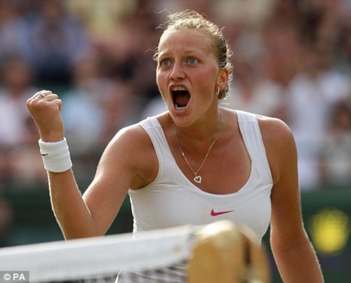 Petra Kvitova a cîştigat setul, meciul şi turneul vieţii: Wimbledon 2011