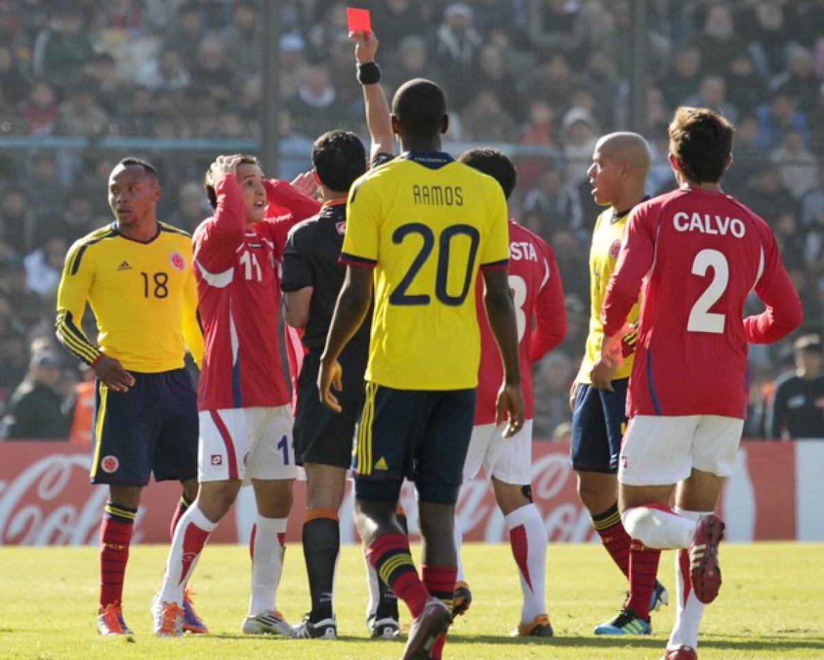 FOTO & VIDEO » Columbia învinge Costa Rica cu 1-0 şi e liderul Grupei A » A. Ramos (45)
