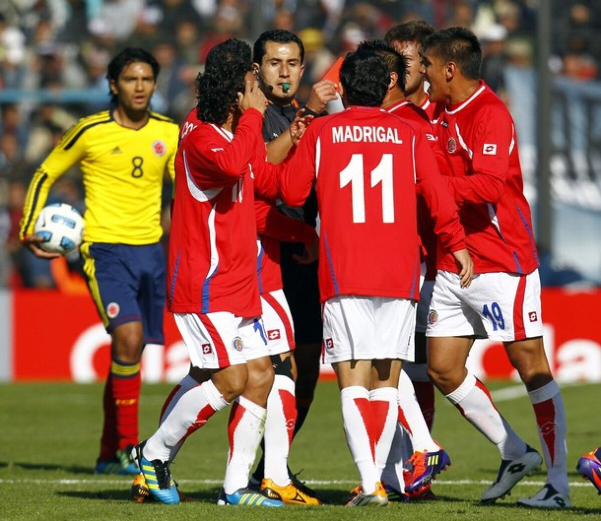 FOTO & VIDEO » Columbia învinge Costa Rica cu 1-0 şi e liderul Grupei A » A. Ramos (45)