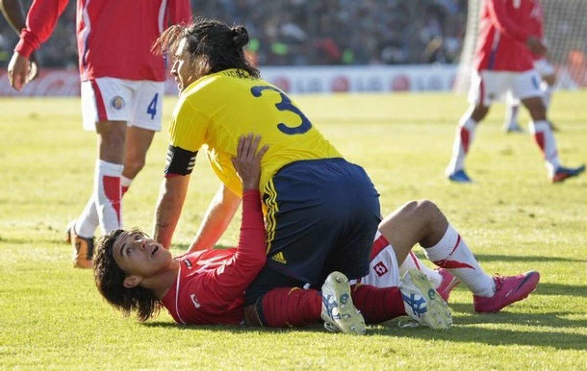 FOTO & VIDEO » Columbia învinge Costa Rica cu 1-0 şi e liderul Grupei A » A. Ramos (45)