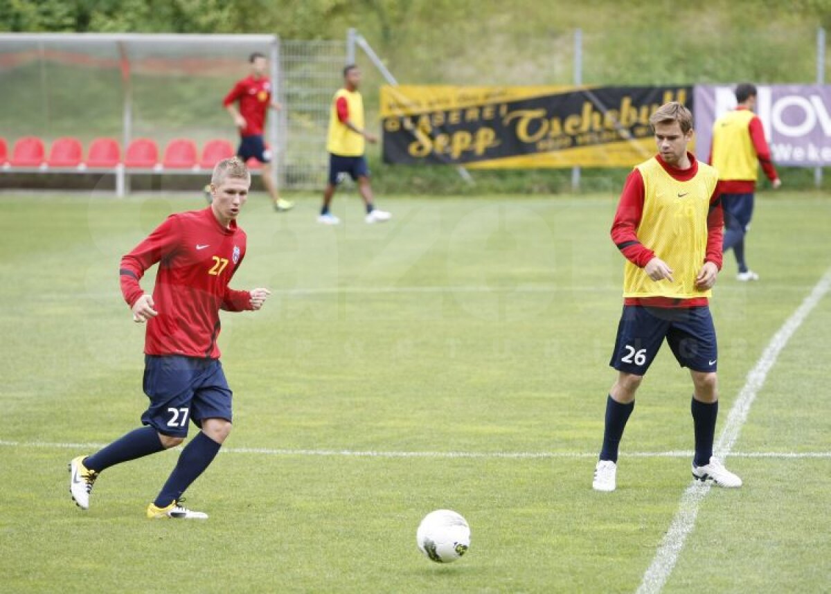 FOTO Nici în al doilea stagiu din Austria, Levy nu poate conta pe Răduţ şi Matei. Mîine, primul amical!