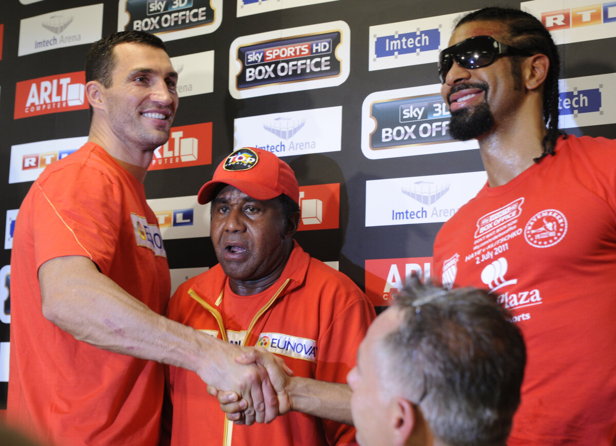 FOTO// Haye după înfrîngerea cu Klitschko: ”Am boxat cu un deget fracturat”