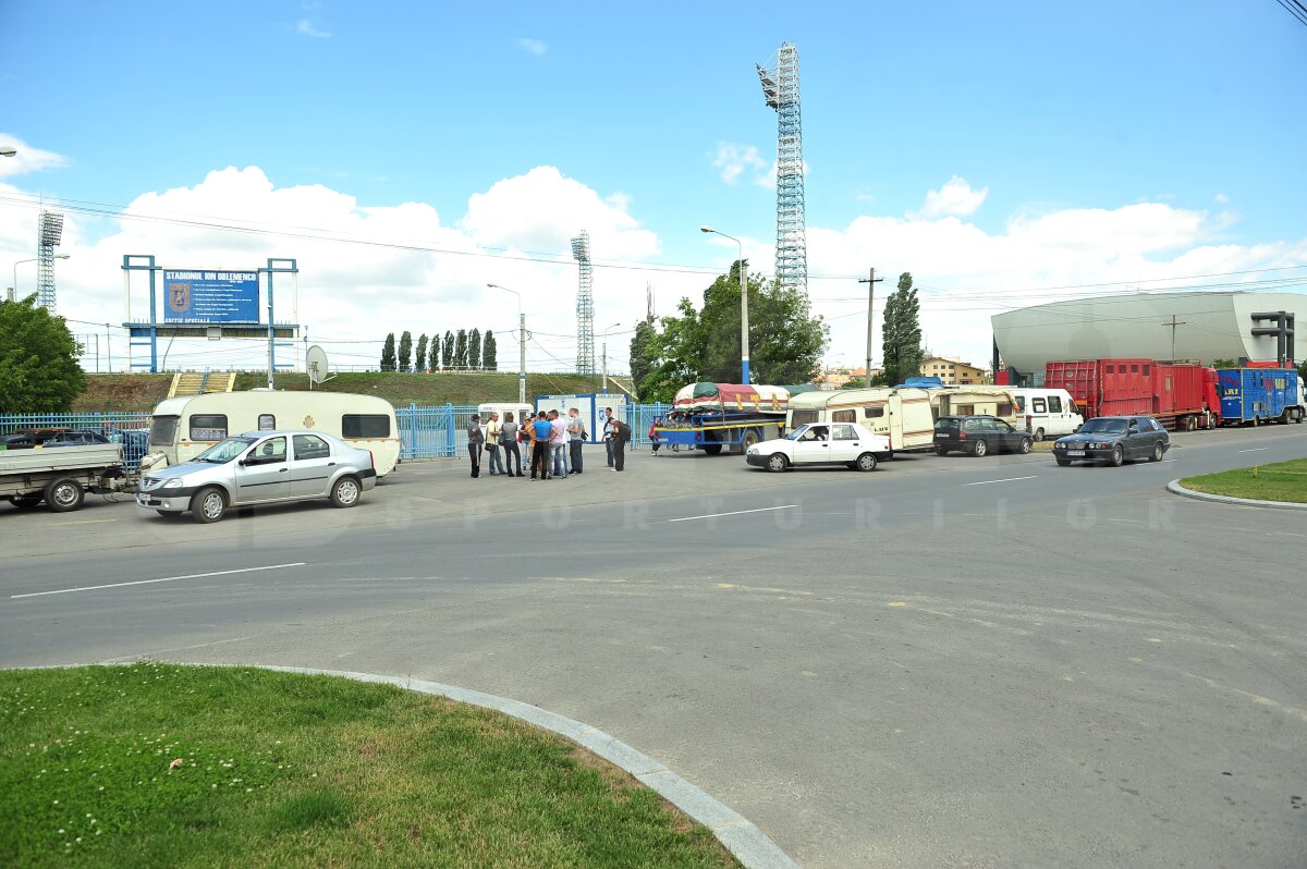 Mititelu şi-a luat amendă 200 de lei, dar a reuşit să mute Circul Safari de la arena Ion Oblemenco