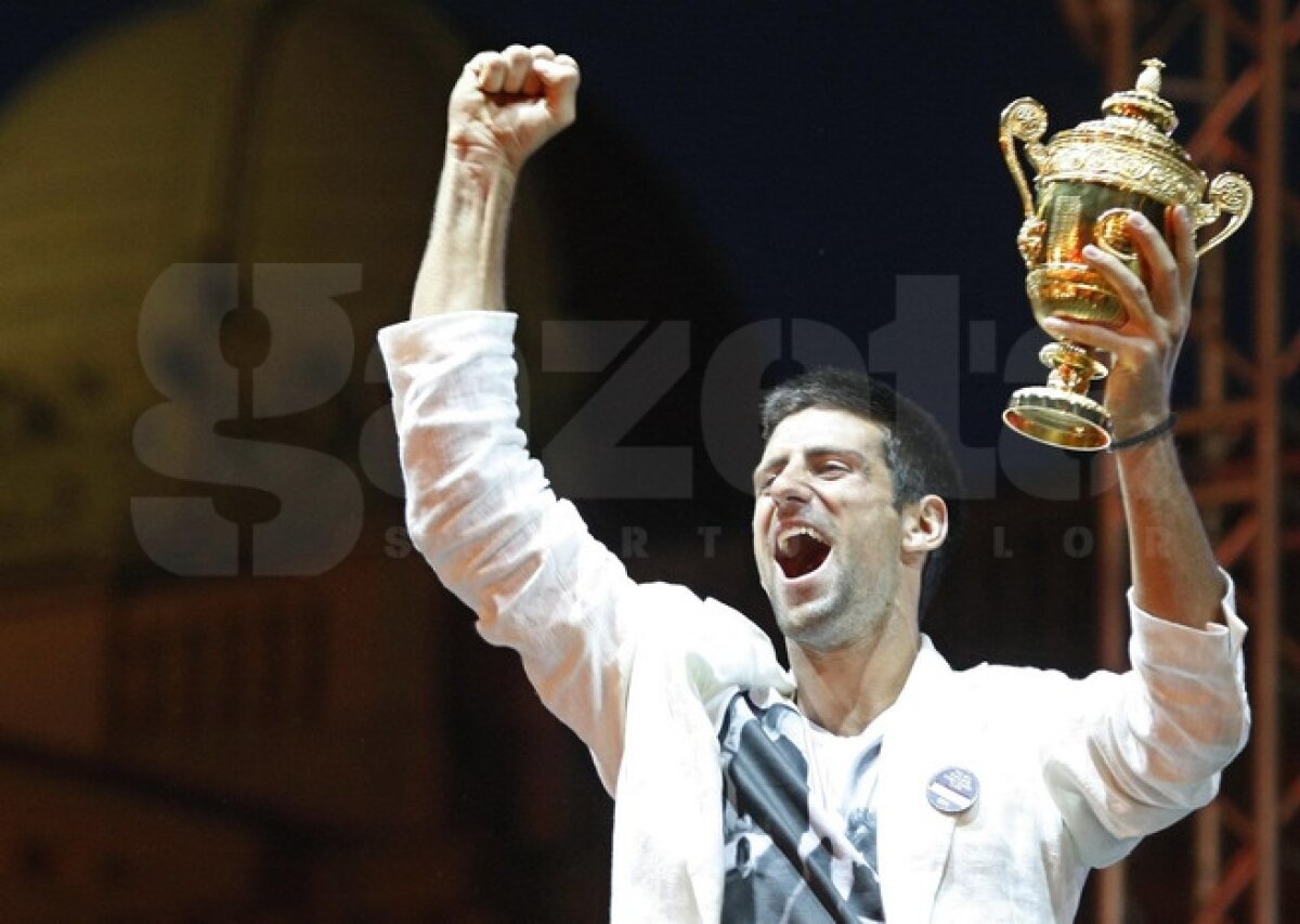 VIDEO şi FOTO » Festival la Belgrad: Djokovici a fost primit ca un erou de 100.000 de fani, după cîştigarea Wimbledon