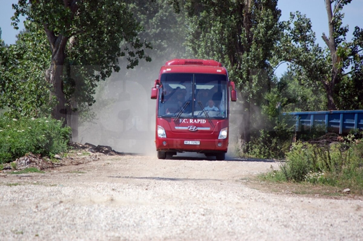 FOTO » Ce-a vrut să spună Pancu atunci cînd a afirmat că la "Rapid sînt antrenamente de fiţe"