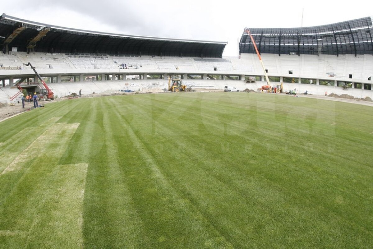 GALERIE FOTO Cifre, termene, costuri: totul despre bijuteria Cluj Arena. Finalizarea e prevăzută cu două luni întîrziere