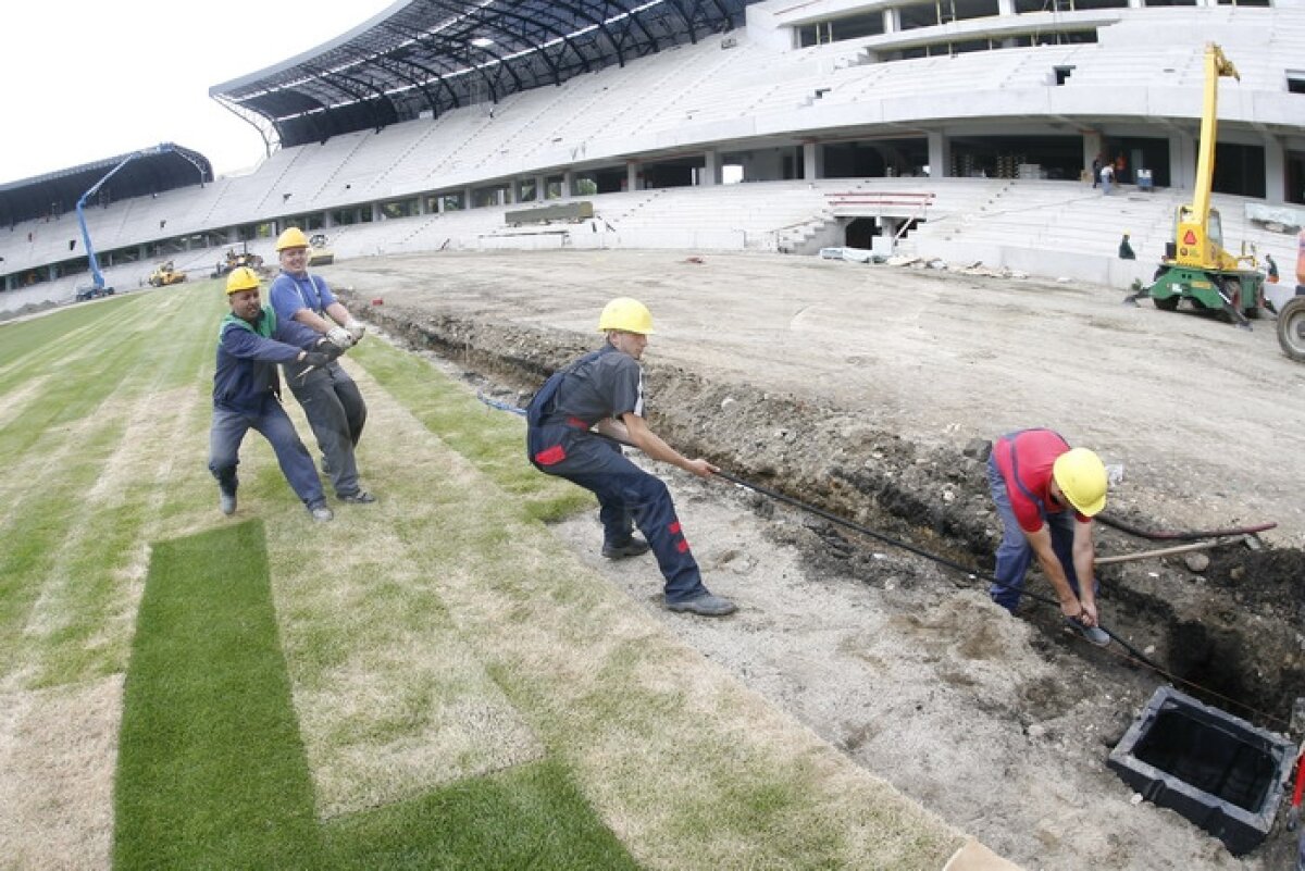 GALERIE FOTO Cifre, termene, costuri: totul despre bijuteria Cluj Arena. Finalizarea e prevăzută cu două luni întîrziere