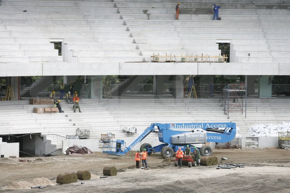 GALERIE FOTO Cifre, termene, costuri: totul despre bijuteria Cluj Arena. Finalizarea e prevăzută cu două luni întîrziere