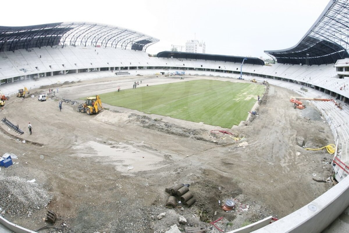 GALERIE FOTO Cifre, termene, costuri: totul despre bijuteria Cluj Arena. Finalizarea e prevăzută cu două luni întîrziere