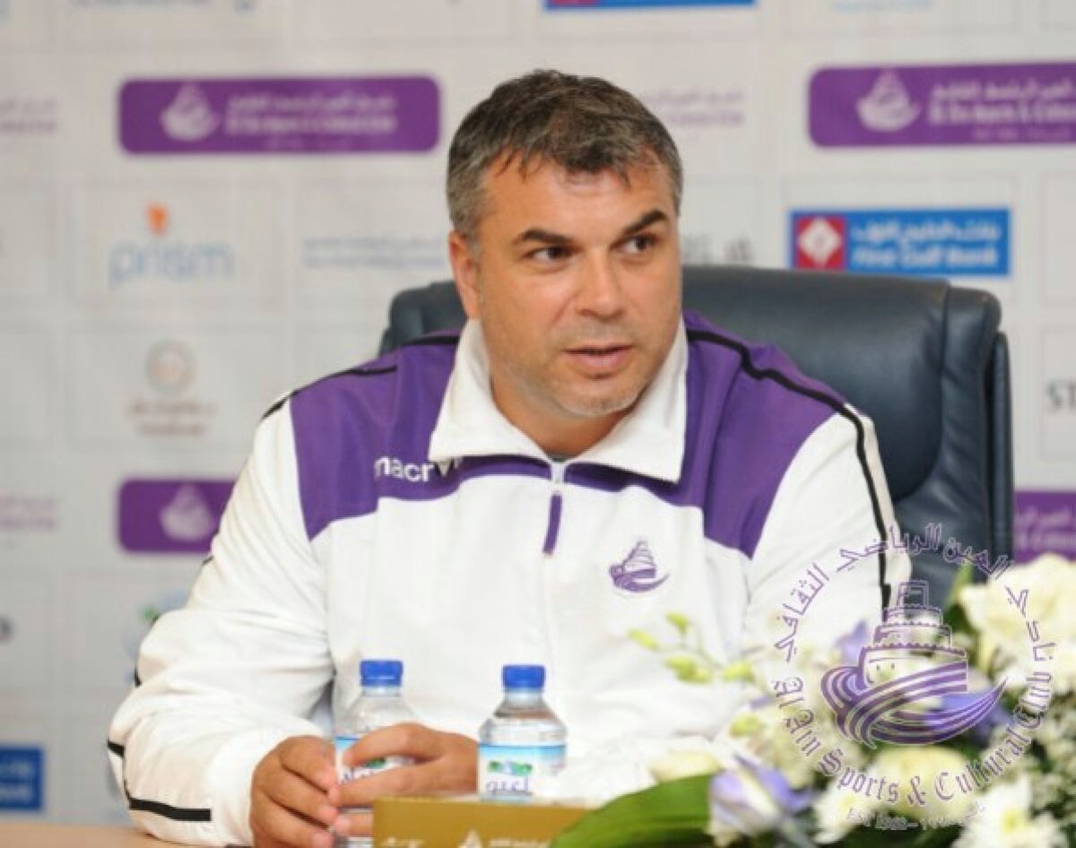 FOTO Mirel Rădoi la prezentarea oficială de la Al Ain: "Nu am semnat pentru bani. Vreau să îmi arăt clasa"