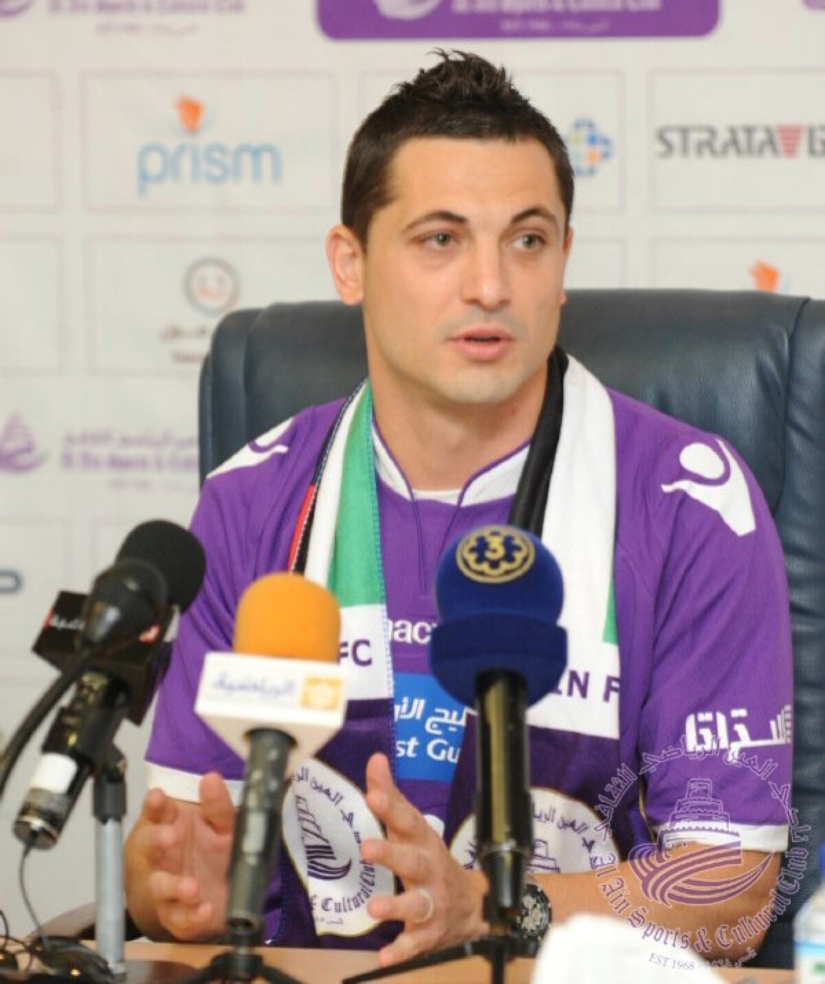 FOTO Mirel Rădoi la prezentarea oficială de la Al Ain: "Nu am semnat pentru bani. Vreau să îmi arăt clasa"