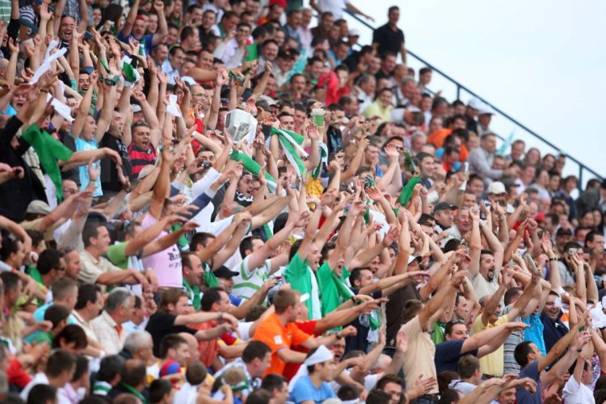 FOTO » Record de asistenţă la Sibiu! Peste 13.500 de fani în tribune