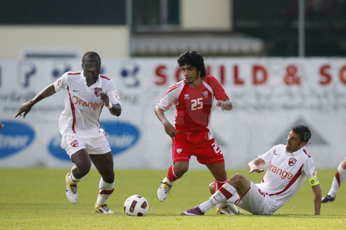 VIDEO Dinamo a făcut egal cu naţionala Emiratelor Arabe Unite, 1-1
