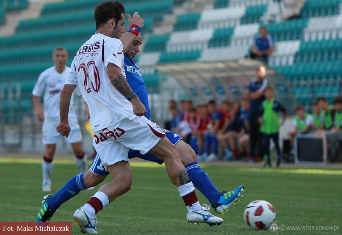 FOTO Rapid a bătut campioana Poloniei cu 2-0, goluri Grigorie şi Roman