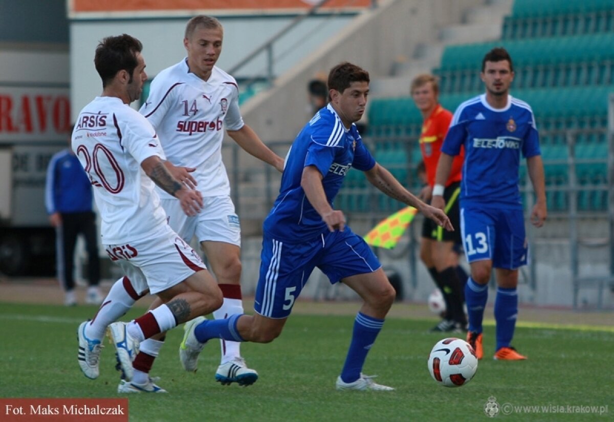 FOTO Rapid a bătut campioana Poloniei cu 2-0, goluri Grigorie şi Roman