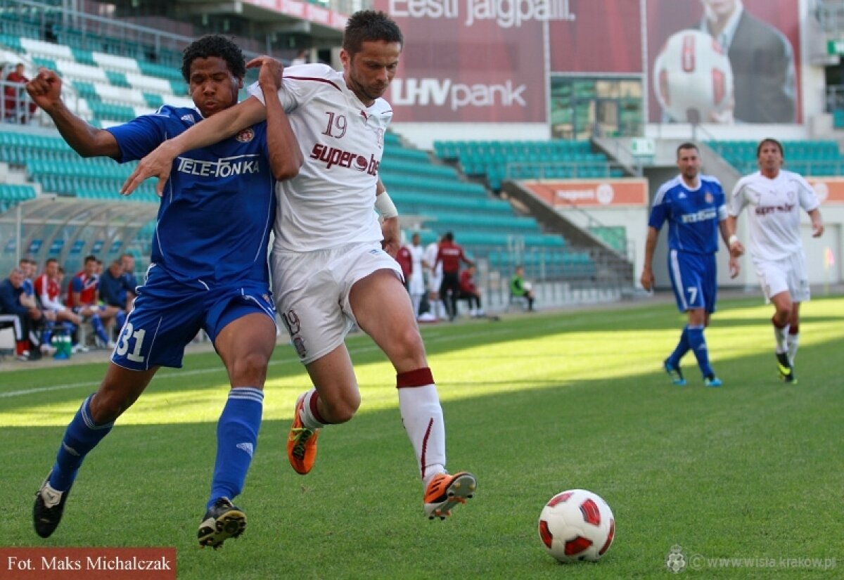 FOTO Rapid a bătut campioana Poloniei cu 2-0, goluri Grigorie şi Roman