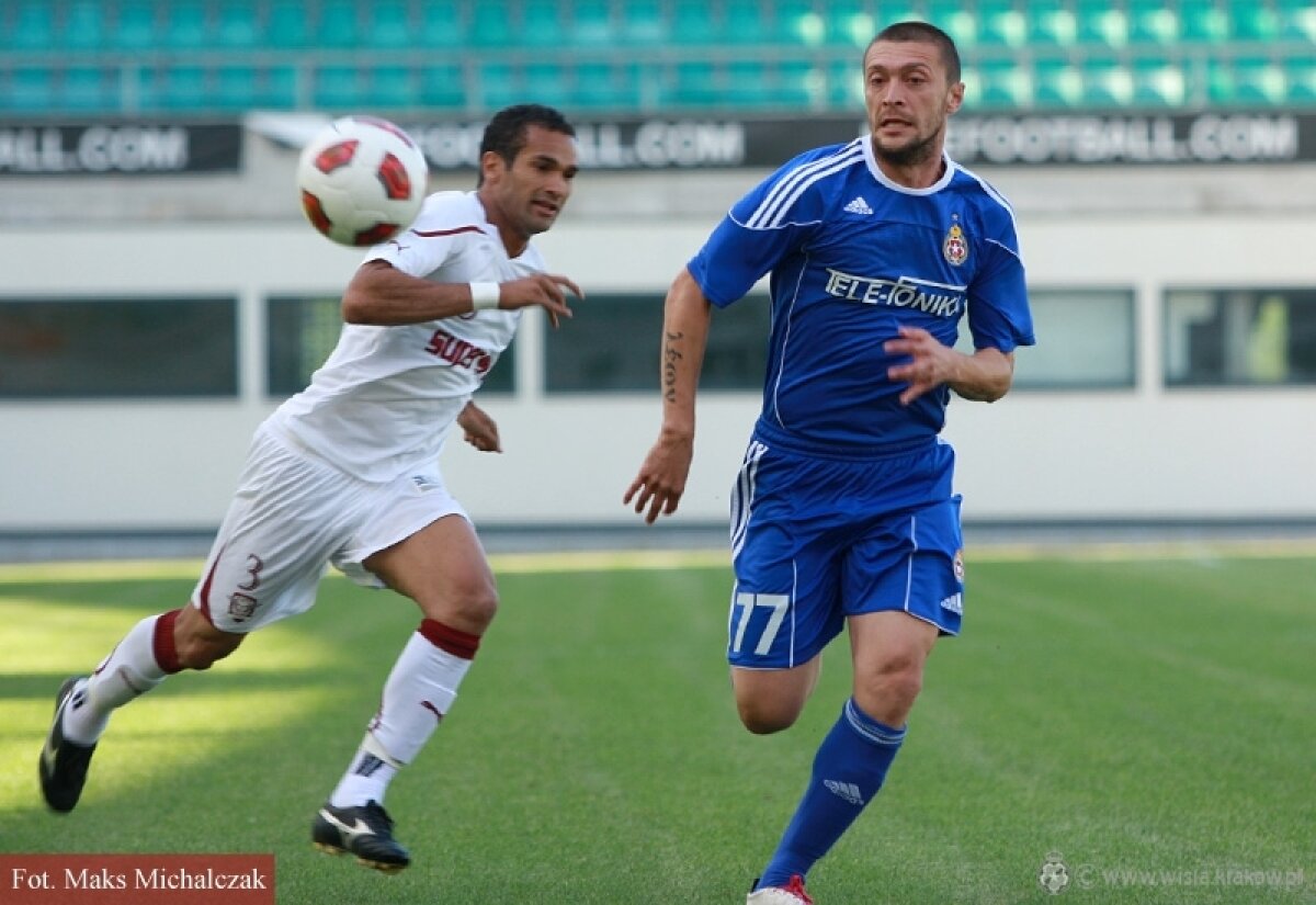 FOTO Rapid a bătut campioana Poloniei cu 2-0, goluri Grigorie şi Roman