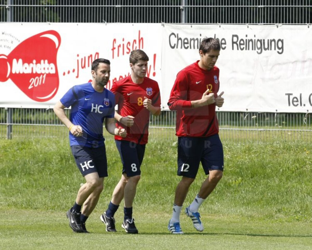 VIDEO Răsuflă uşuraţi: steliştii l-ar putea avea apt pe Ciprian Tătăruşanu în Supercupa cu Oţelul