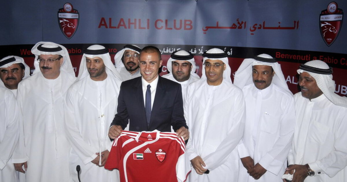 FOTO » Cel mai bun fotbalist în 2006, Fabio Cannavaro, se retrage din cauza accidentărilor