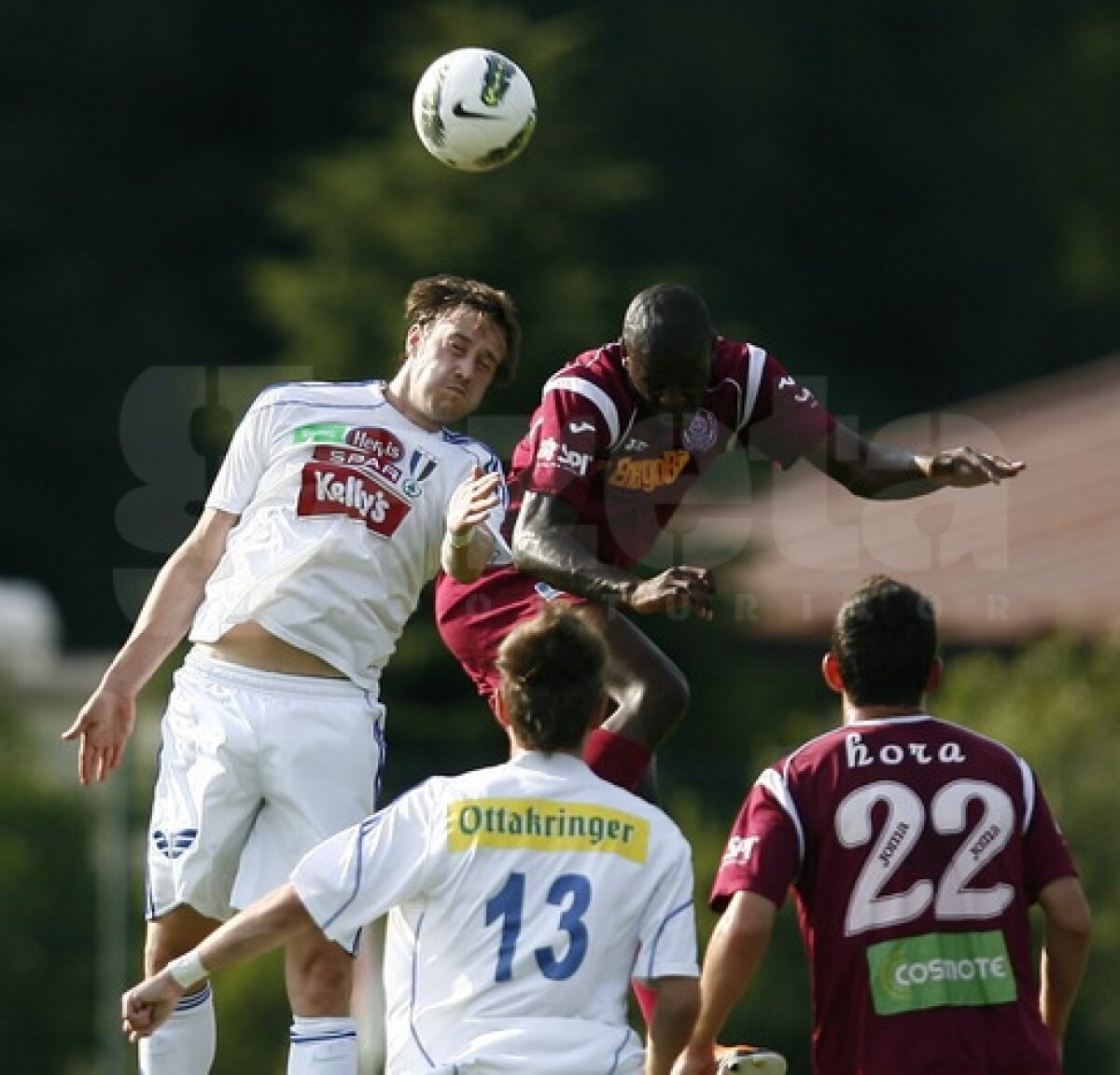 CFR a învins cu 3-0 o echipă de liga a treia din Austria. Weldon, la primul gol pentru clujeni