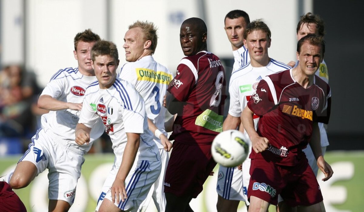 CFR a învins cu 3-0 o echipă de liga a treia din Austria. Weldon, la primul gol pentru clujeni