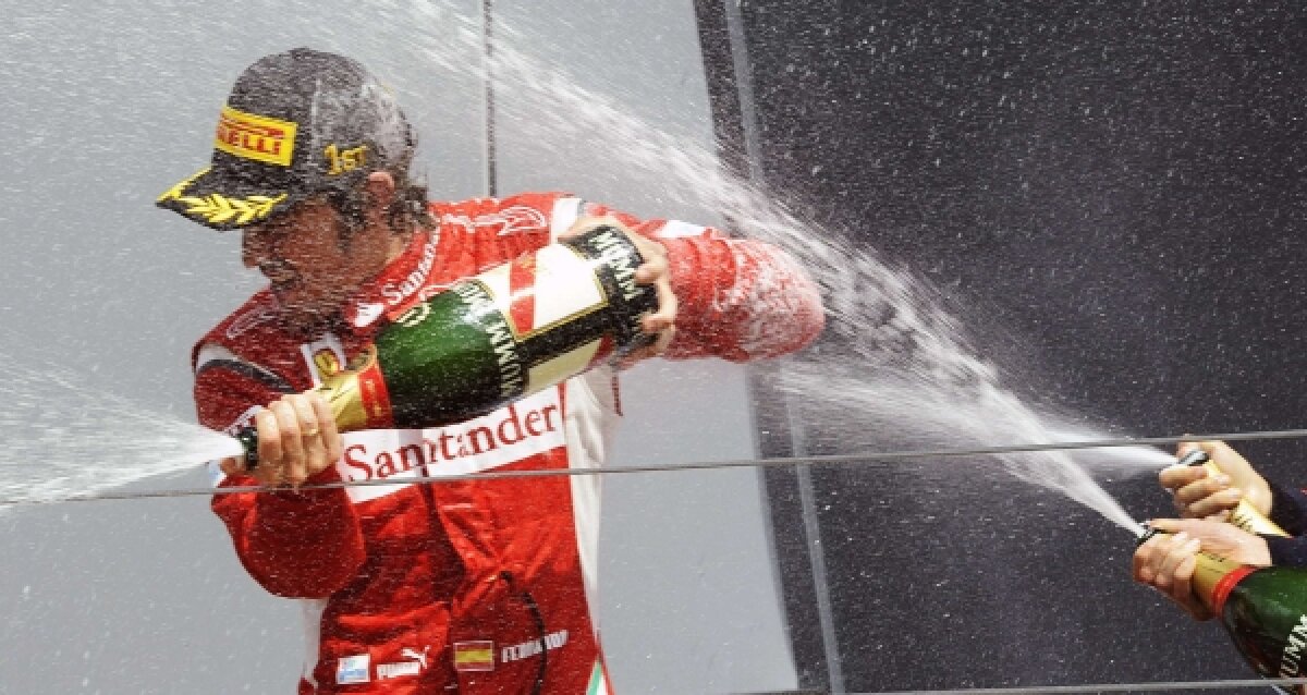 Fernando Alonso cîştigă la Silverstone şi întrerupe seria neagră de la Ferrari