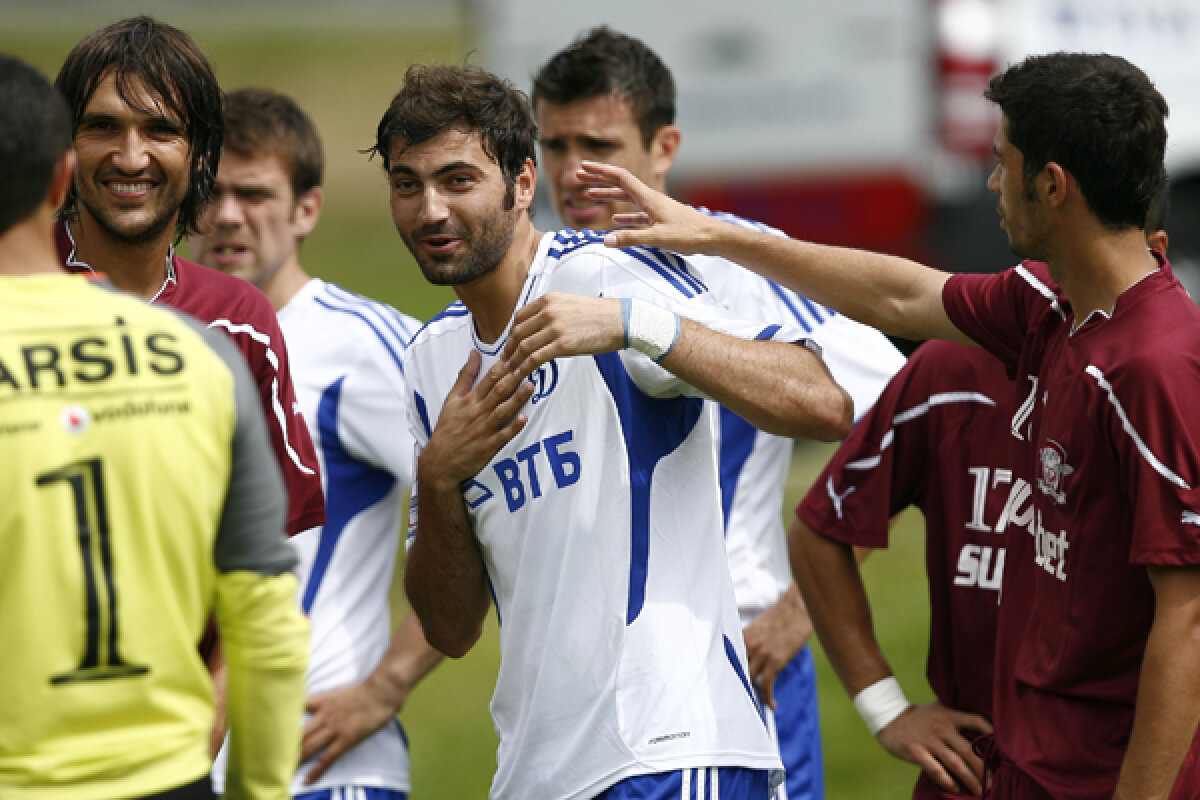 VIDEO Rapid a pierdut cu Dinamo Moscova, scor 0-1