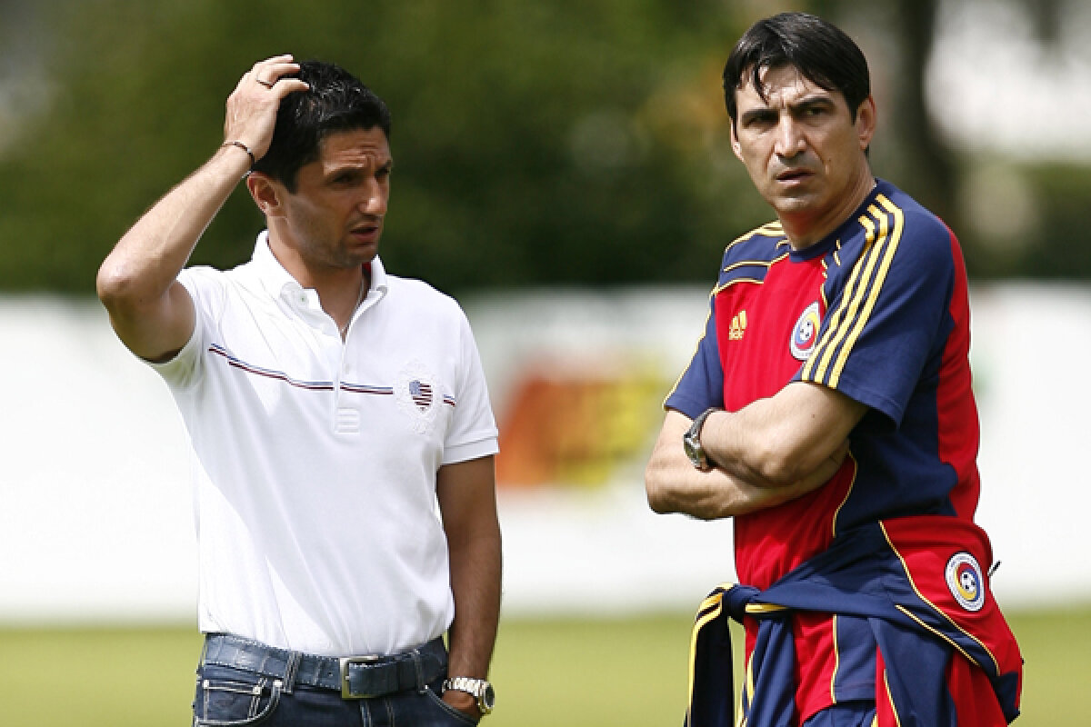 FOTO Răzvan Lucescu şi Victor Piţurcă, pentru prima oară faţă în faţă de la schimbarea selecţionerului