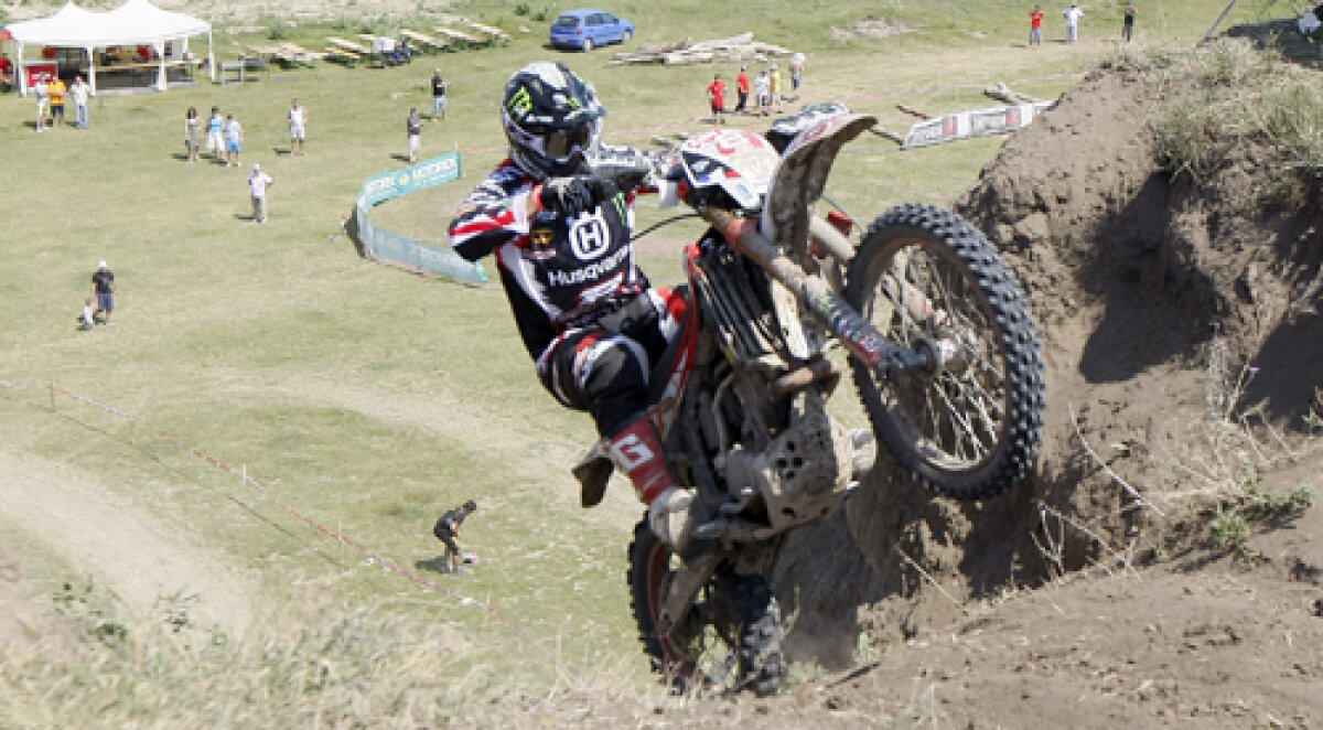 GALERIE FOTO Spectacolul motoarelor! » România a găzduit o etapă a Campionatului Mondial de enduro
