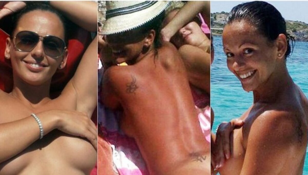 GALERIE FOTO Nereida Gallardo, fosta iubită a lui Cristiano Ronaldo, face topless în Mallorca