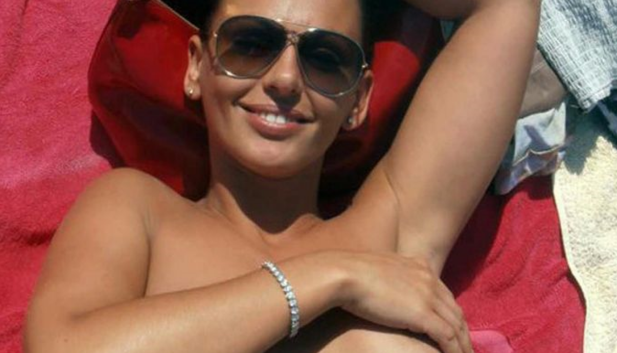 GALERIE FOTO Nereida Gallardo, fosta iubită a lui Cristiano Ronaldo, face topless în Mallorca
