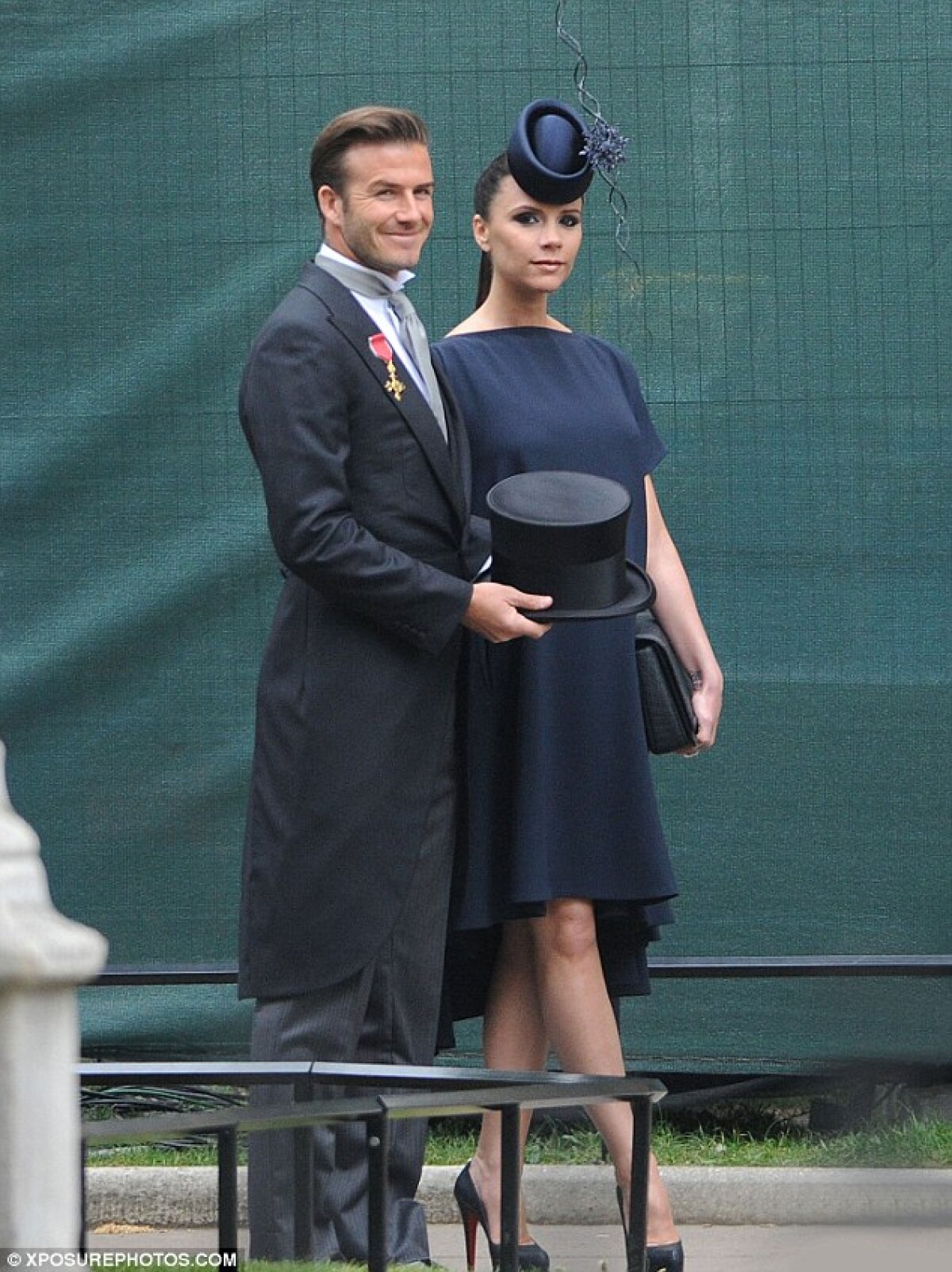 FOTO » Primele poze cu fata lui David Beckham!