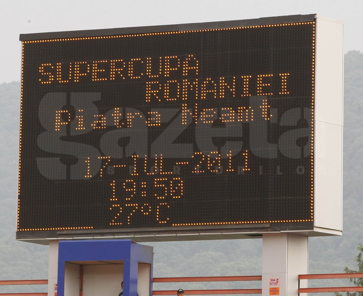 Oţelul o învinge pe Steaua şi cîştigă Supercupa României!